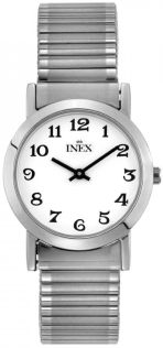 Inex Mens Sølvfarvet/White A12006-1S0A