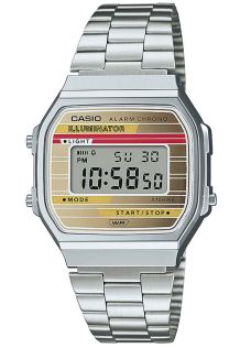 Casio Vintage lommeregnerur med guldtonet display | A168WEHA-9AEF