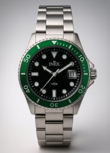 Inex Mens Sølvfarvet/Black A69490-1S5P