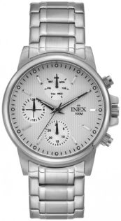Inex Mens Sølvfarvet/Sølvfarvet A69506-1S4I