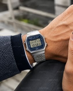 Casio retro digitalur med Bluetooth 38mm