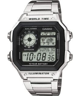 Verdensur fra Casio med 10-års batterilevetid | AE-1200WHD-1AVEF