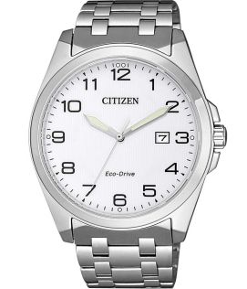 Citizen Eco-Drive klassisk herreur i stål med E111 urværk og safirkrystal | BM7108-81A