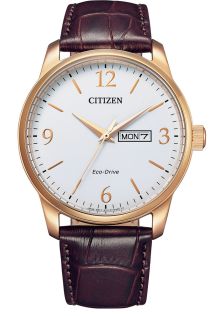 Citizen Eco-Drive klassisk herreur med solcelle-opladning og 180 dages gangreserve | BM8553-16A