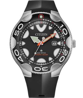 Citizen Promaster "Orca" dykkerur i stål med E168 urværk og 200m vandtæthed | BN0230-04E