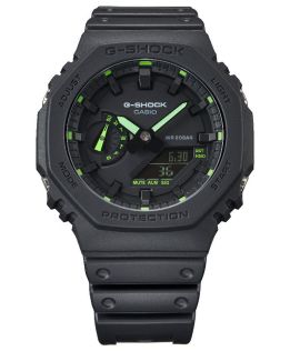 Grønt ultraslankt G-Shock med Carbon Core Guard | GA-2100-1A3ER