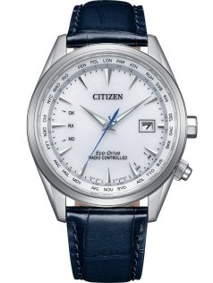 Citizen elegant herreur med Eco-Drive og radiostyret verdenstid | CB0270-10A