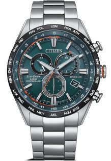 Citizen Eco-Drive titanium kronograf med radiostyret E660 urværk | CB5946-82X