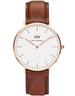 Flot dameur i rødguld - Daniel Wellington Classic St Mawes (St Andrews) Rose Lady 0507DW