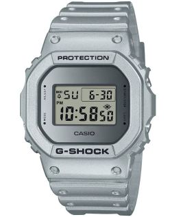Retro-futuristisk G-SHOCK med spejl-LCD og sølvfinish | DW-5600FF-8ER