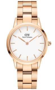 Daniel Wellington Iconic Link 32mm Rosegoldfarvet White DW00100211