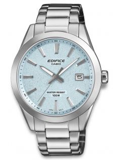 Casio Mens 100m Icy Blue Steel 40mm