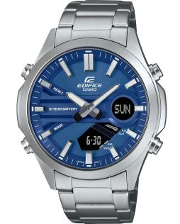 Casio Edifice med blå urskive og 100M vandtæthed | EFV-C120D-2AEF