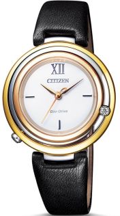 Citizen Eco-Drive dameur med ægte diamant og safirkrystal | EM0656-15A