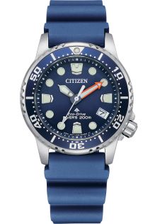 Citizen Promaster Marine dameur med dykkerfunktioner | ISO-certificeret dykkerur med 200m vandtæthed | EO2021-05L