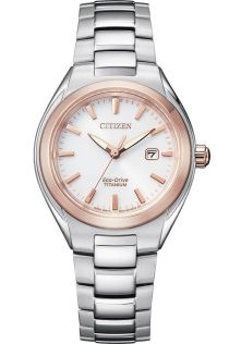 Citizen elegant dameur med Eco-Drive og Super Titanium | EW2616-83A