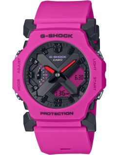 Kompakt pink G-SHOCK med Carbon Core Guard & 200M vandtæthed | GA-2300-4AER