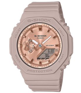 Pink Gold G-SHOCK dameur med slank Carbon Core konstruktion | GMA-S2100MD-4AER