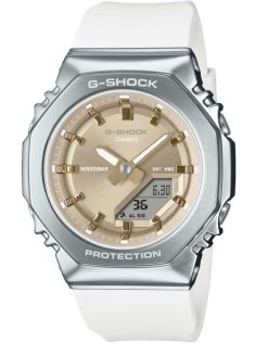Miljøvenligt digitalt G-Shock med metal bezel og 200M vandtæthed | GM-S2110-7A9ER