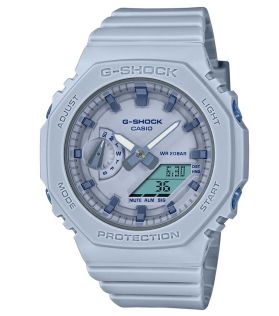 G-SHOCK Mini i blå med ottekantet design og Carbon Core | GMA-S2100BA-2A2ER