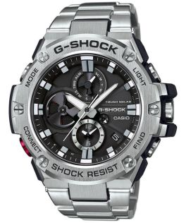Bluetooth G-Shock med stålrem til sport og fritid | GST-B100D-1AER