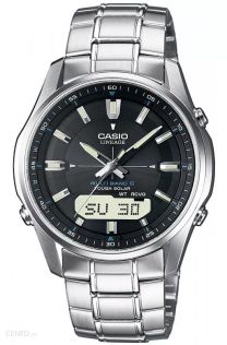 Radiostyret Casio ur med safirglas og præcision | LCW-M100DSE-1AER