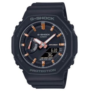 Sort G-Shock med slankt og minimalistisk design | GMA-S2100-1AER