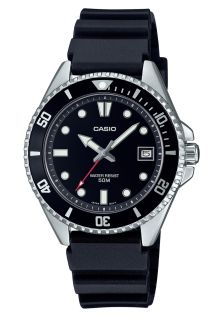 Miljøvenligt dykkerstil Casio ur med bio-resin rem | MDV-10-1A1VEF