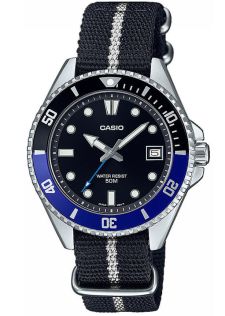Casio Duro Mini med aluminium bezel og NATO rem | MDV-10C-1A2VEF
