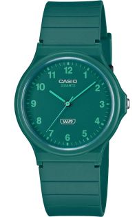 Grønt klassisk Casio ur i bio-resin med analog visning | MQ-24B-3BEF