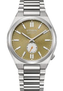 Citizen Tsuyosa Small Second automatisk herreur | Grøn struktureret urskive | NK5010-51X