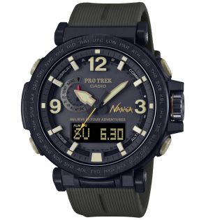 Pro Trek NANGA Limited Edition Solar Watch med miljøvenligt design | PRW-6630NA-1A3ER