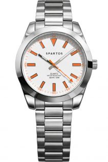 Spartos Astrape White Steel 39mm