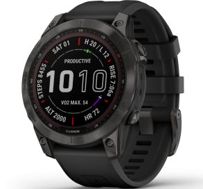 Garmin Fenix 7 – Sapphire Solar Edition Carbon Grey DLC Titanium 010-02540-21
