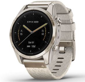 Garmin Epix Pro Gen 2 - Sapphire Edition - 42mm Soft Gold 010-02802-20