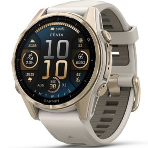 Garmin Fenix 8 43mm AMOLED Sapphire Soft Gold Fog Grey 010-02903-11