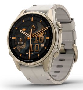 Garmin Fenix 8 43mm AMOLED Sapphire Soft Gold 010-02903-40