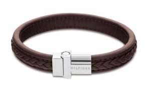Tommy Hilfiger Magnetic Braided Leather Bracelet 2790376