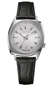 Klassisk automatisk herreur fra Accutron med schweizisk værk og krydsmønstret bezel - Legacy 565 | 2SW6A002