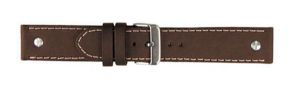Falkenlund Deluxe Beco Watch Strap Chrono Matt Calf Leather 22mm Stainless Steel Buckle 6313622S