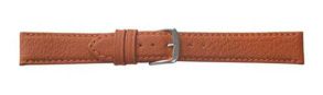 Falkenlund Deluxe Beco Watch Strap Imperator Brown Calf Leather 18mm Stainless Steel Buckle 6661318S