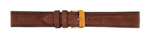 Falkenlund Deluxe Beco 24mm Watch Strap Camel Sport Cognac Gold Buckle 680924G