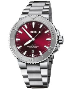 Oris Aquis Date Cherry 43.5mm 01 733 7730 4158-07 8 24 05PEB