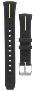 Black silicone strap for Fibex FIBEX76IP007