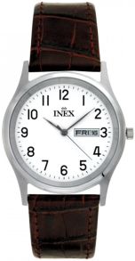 Inex Mens Sølvfarvet/White A12124-1S0A