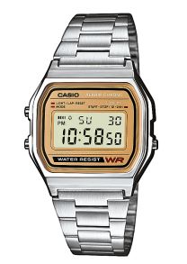 Casio Classic/Retro Stållænke - A158WEA-9EF