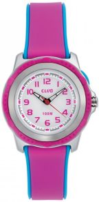 Vandtæt pigeur med lysknap - Club 100M Pink Blue A47104-2S0A