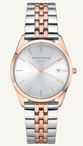 Rosefield Ace Sølvfarvet Sunray Sølvfarvet Rosegoldfarvet 38mm ACSRD-A06
