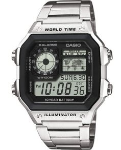Verdensur fra Casio med 10-års batterilevetid | AE-1200WHD-1AVEF