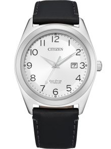 Citizen Eco-Drive Titanium herreur med læderrem | AW1640-16A